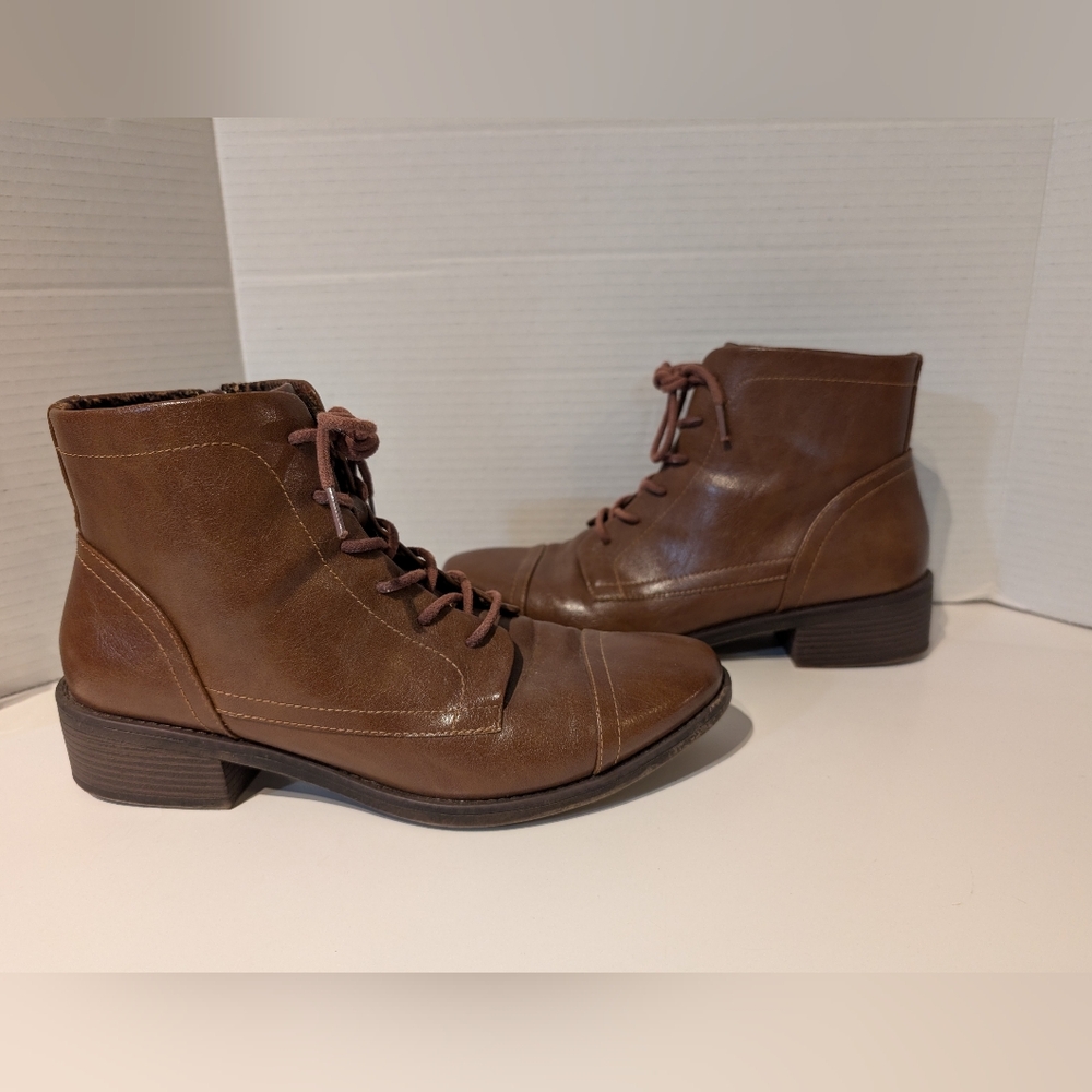 EuroSofft by Sofft‎ Brown Boots Sz.10 Vegan
